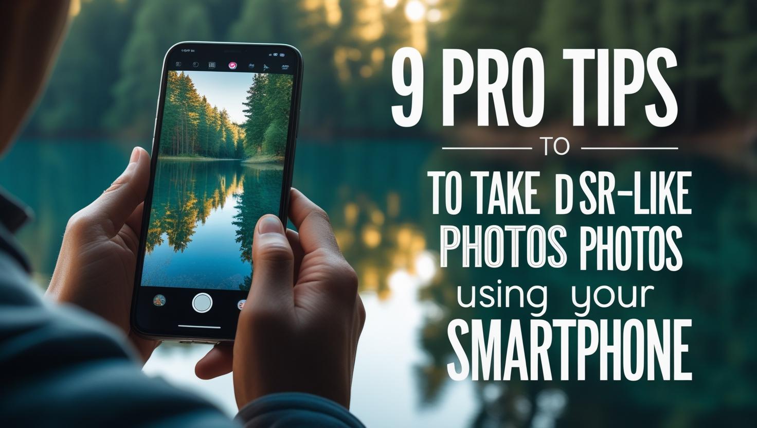 How to Take DSLR-Like Photos Using Your Smartphone